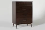 Alton Umber Chest Of Drawers - Side