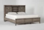 Haskell California King Panel Bed With USB - Side