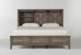 Haskell King Panel Bed With USB - Front