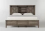 Haskell King Panel Bed With USB - Signature