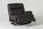 Denali II Charcoal 5 Piece Home Theater 143" Power Reclining Sofa With Power Headrest & Usb - Recline
