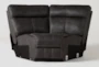 Denali II Charcoal 6 Piece 138" Reclining Sectional With 2 Power Headrests & Usb - Signature