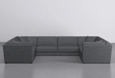 Retreat 8 Piece Charcoal 148" Sectional