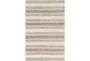 5'x7'5" Rug-Textural Stripe Grey/Ivory - Signature