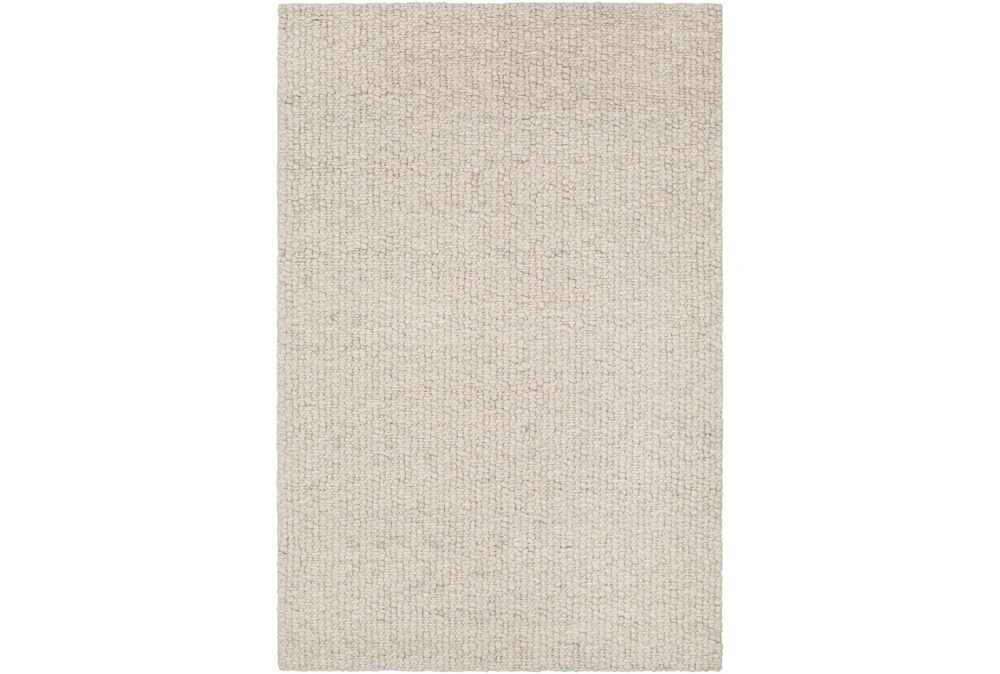 8'x10' Rug-Willa Undyed Wool Cream