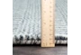 5'x7'5" Rug-Cruz Stripe Charcoal/Beige - Side