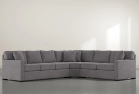 Alder Down 3 Piece 125" Sectional With Left Arm Facing Sofa