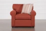 Elm II Down Chair And Ottoman - Front