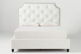 Sophia II Queen Upholstered Panel Bed With Storage