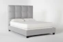 Boswell Queen Upholstered Panel Bed - Side