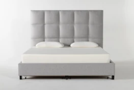 Boswell Eastern King Upholstered Panel Bed With Storage
