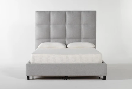 Boswell Queen Upholstered Panel Bed With Storage