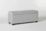 Boswell Storage Bench - Side