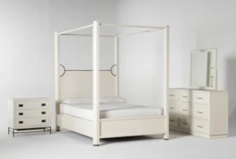 Centre Eastern King Canopy 4 Piece Bedroom Set By Nate Berkus And Jeremiah Brent