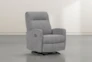 Dale IV Fabric Wallaway Recliner With Power Headrest - Side