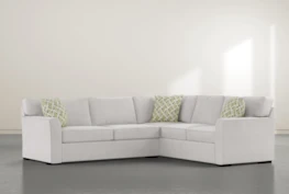 Aspen Sterling Foam 2 Piece 108" Sectional With Left Arm Facing Condo Sofa