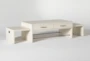 Centre Rectangle Extension Coffee Table By Nate Berkus And Jeremiah Brent - Side