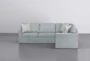 Aspen Tranquil Foam Modular 2 Piece 108" Sectional With Left Arm Facing Condo Sofa - Side