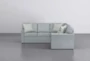 Aspen Tranquil Foam 2 Piece 108" Sectional With Right Arm Facing Condo Sofa - Side