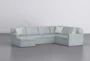 Aspen Tranquil Foam Modular 3 Piece 134" Sectional With Left Arm Facing Chaise - Signature