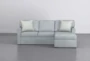 Aspen Tranquil Foam Modular 93" Reversible Sofa Chaise - Signature