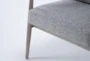 Dena Grey Accent Chair - Detail