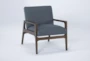 Derick Slate Accent Arm Chair - Side