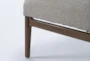 Derick Cocoa Accent Arm Chair - Detail