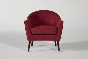 Marina Red Accent Chair