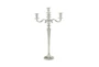 24 Inch Silver Candle Holder - Material
