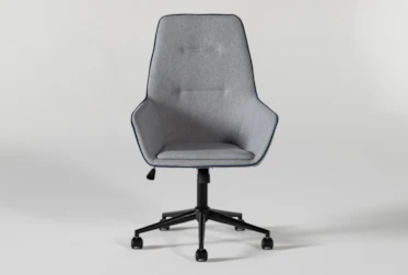 Jetson High Back Grey Rolling Office Chair