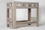 Morgan Twin Over Twin Bunk Bed With Storage - Slats
