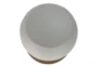 White + Natural Color Block Stool - Top