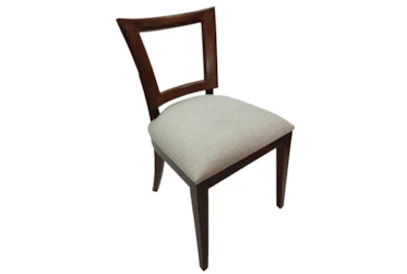 Mahogany Cut Out Dining Chair