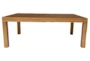 Natural Rattan Coffee Table - Front