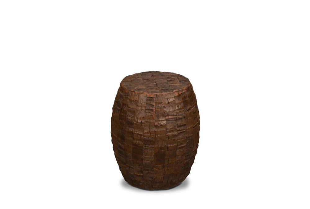 Cocoa Bark Accent Table