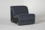 Chanel Denim Armless Chair - Side