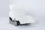 Hana White 4 Piece 113" Power Reclining Sectional With 3 Power Recliners & Left Arm Facing Chaise - Recline