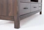 Willow Creek Brown 68" Traditional TV Stand - Detail