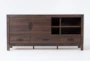 Willow Creek Brown 68" Traditional TV Stand - Storage