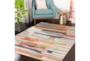 5'3"x7'3" Rug-Colorful Paint Drips Multicolor - Room