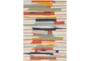 5'3"x7'3" Rug-Colorful Paint Drips Multicolor - Signature
