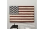 26 Inch Metal American Flag Wall Decor - Room