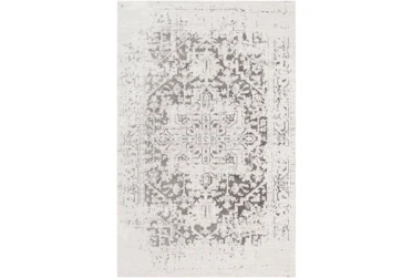 5'3"x7'3" Rug-Global Inspired Chenille-Cotton Grey/Silver