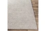 5'x7'5" Rug-Polyester And Wool Woven Ivory - Front