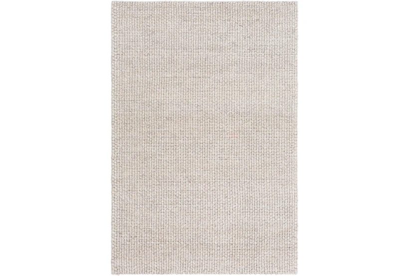 5'x7'5" Rug-Polyester And Wool Woven Ivory - 360