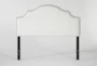 Brielle White Queen Upholstered Headboard - Signature