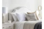 Brielle White Queen Upholstered Headboard - Room