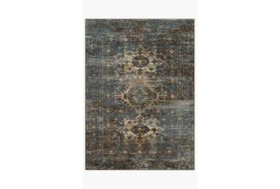 7'8"x10'8" Rug-Magnolia Home James Midnight/Sunset By Joanna Gaines