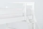 Reese White Twin Over Full Bunk Bed - Detail
